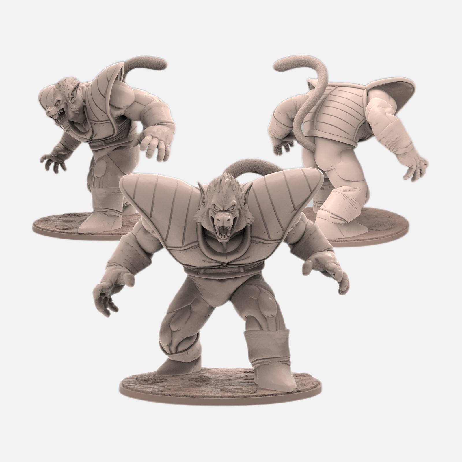 Oozaru Vegeta, figure to assemble